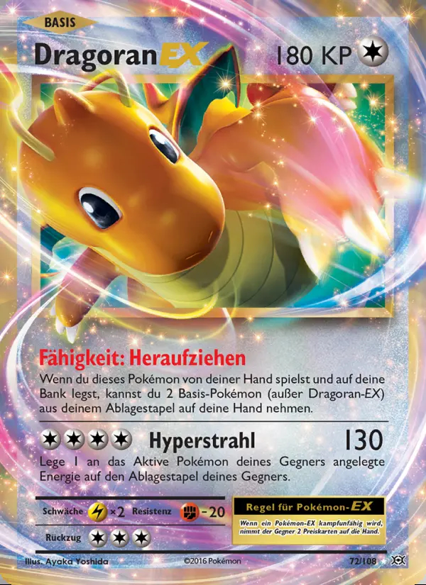 Image of the card Dragoran EX