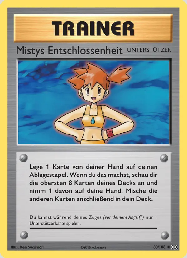 Image of the card Mistys Entschlossenheit