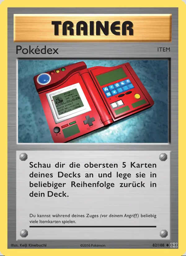 Image of the card Pokédex