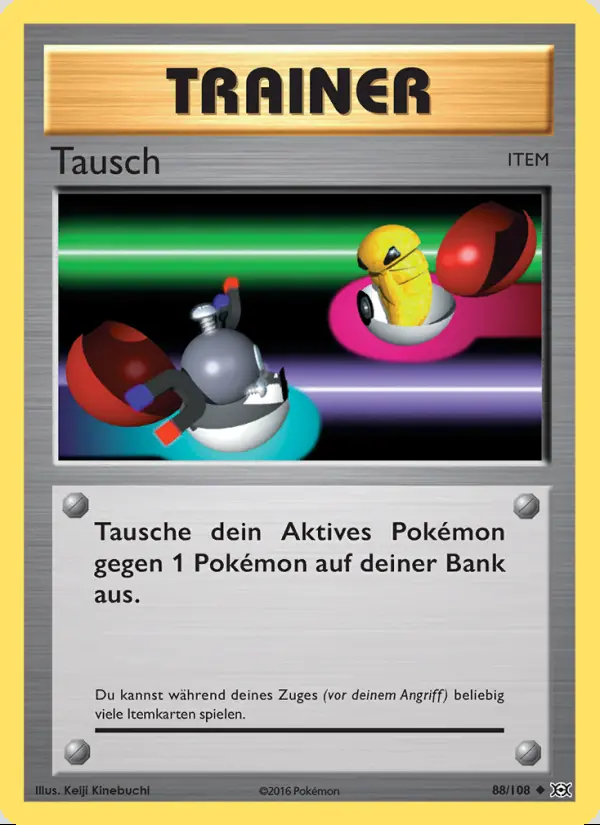 Image of the card Tausch