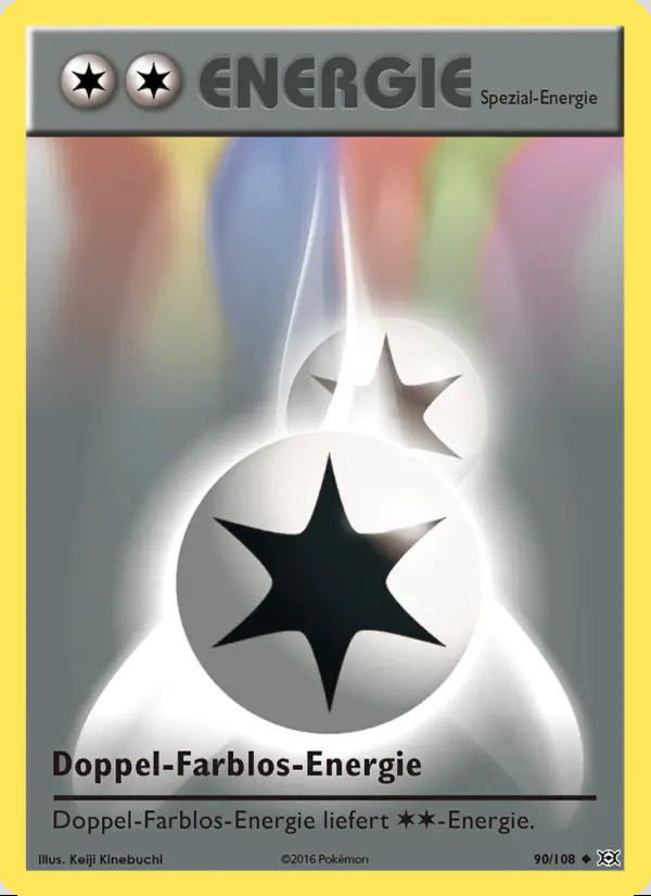 Image of the card Doppel-Farblos-Energie