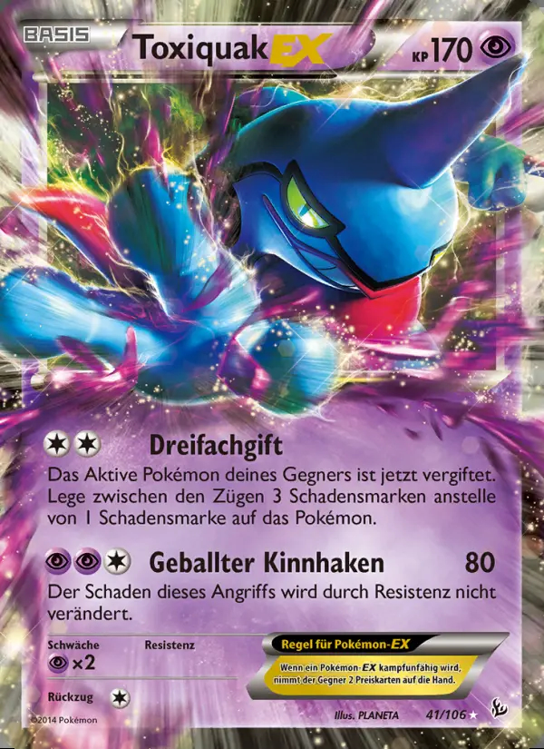 Image of the card Toxiquak EX