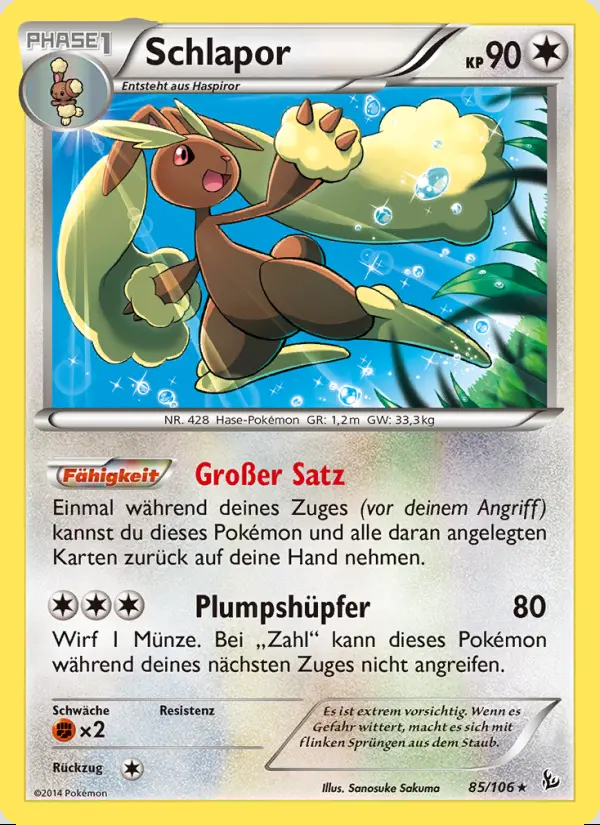 Image of the card Schlapor