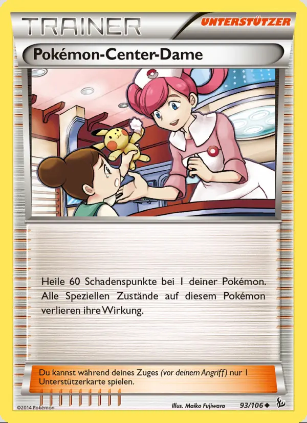 Image of the card Pokémon-Center-Dame