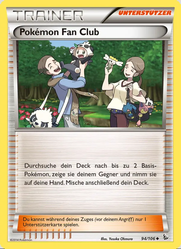 Image of the card Pokémon Fan Club