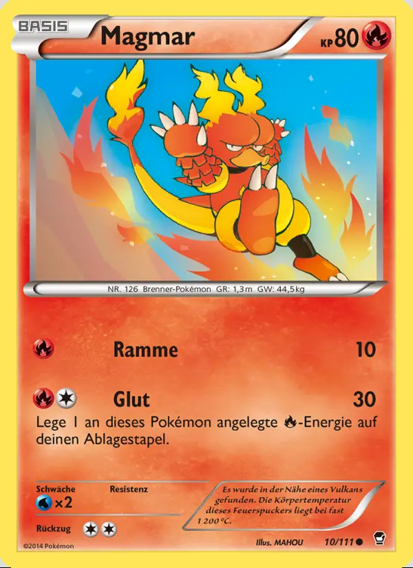 Image of the card Magmar