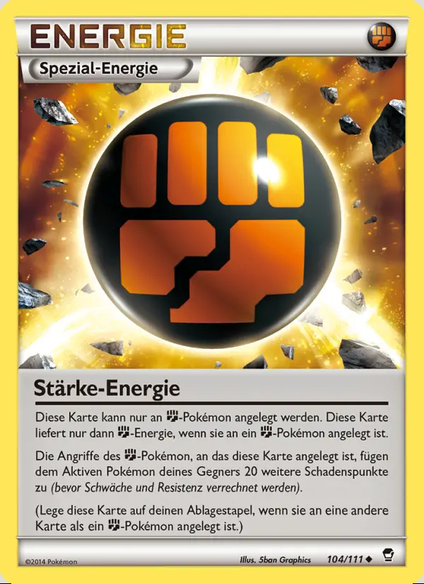 Image of the card Stärke-Energie