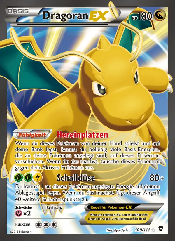 Image of the card Dragoran EX