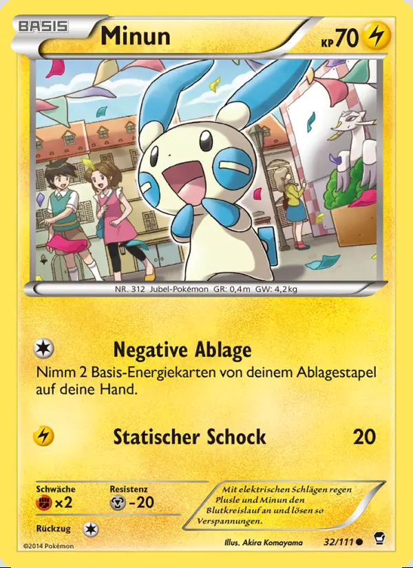 Image of the card Minun