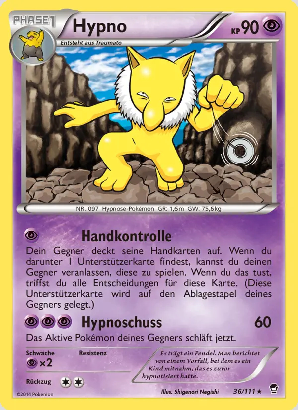 Image of the card Hypno