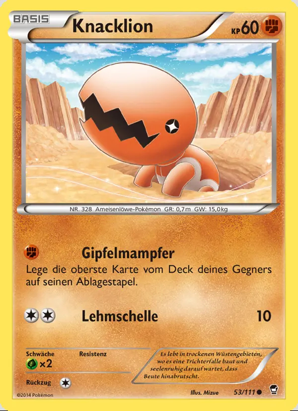 Image of the card Knacklion