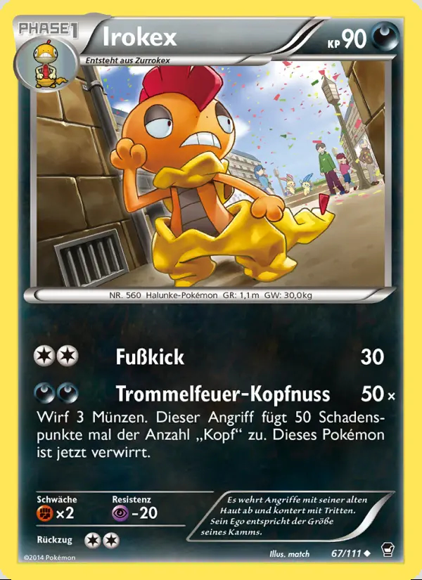 Image of the card Irokex