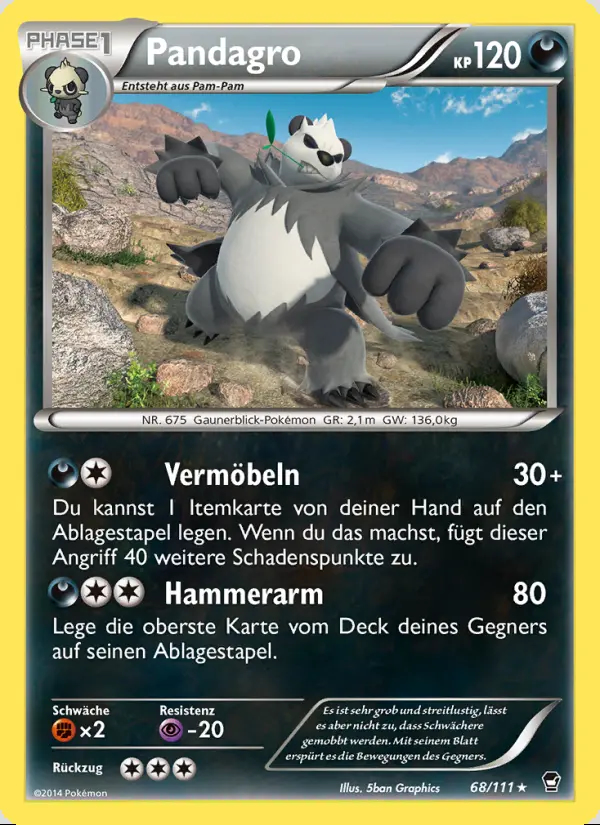 Image of the card Pandagro