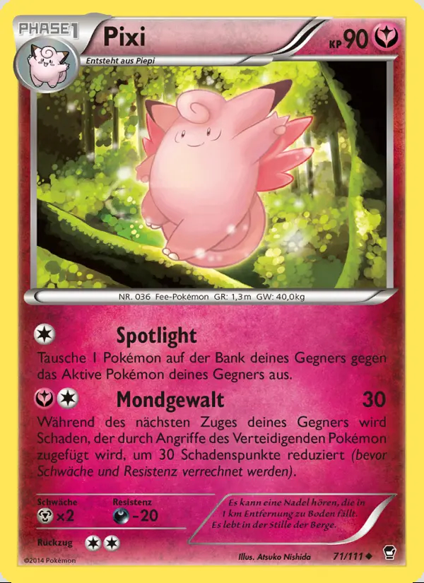 Image of the card Pixi