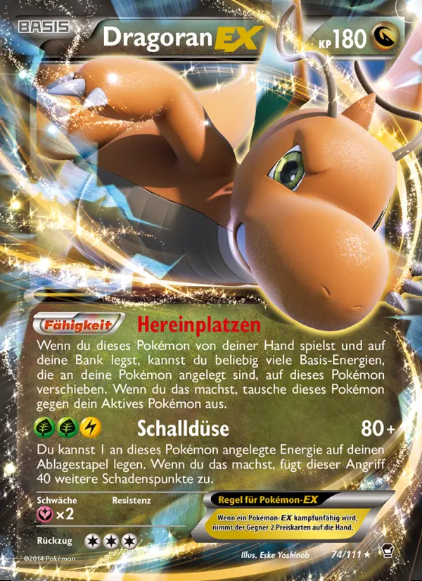 Image of the card Dragoran EX