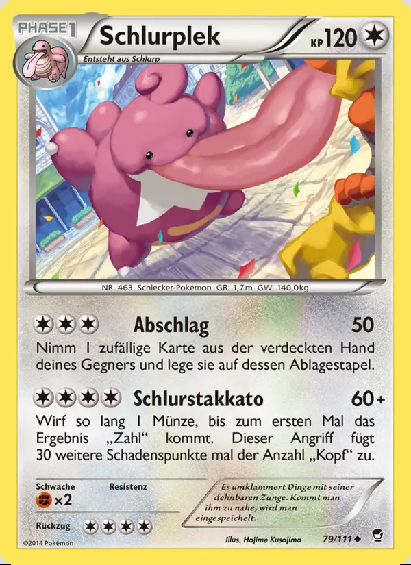 Image of the card Schlurplek