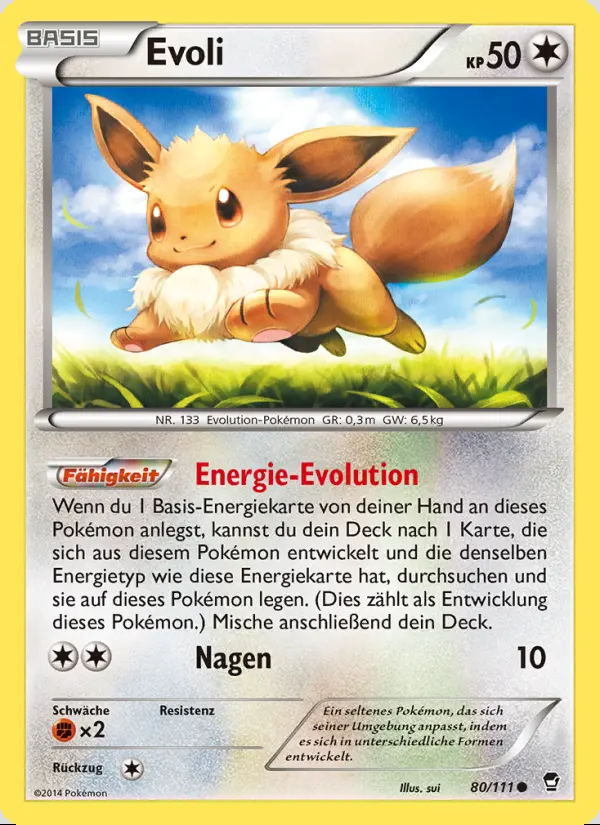 Image of the card Evoli