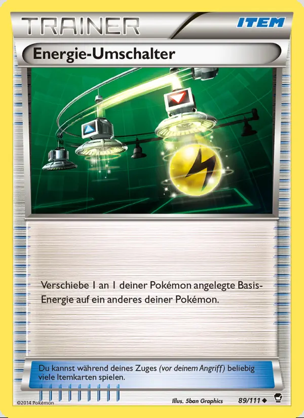 Image of the card Energie-Umschalter