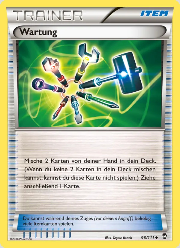 Image of the card Wartung