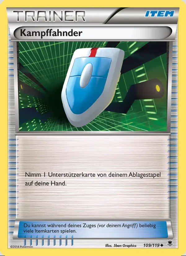 Image of the card Kampffahnder