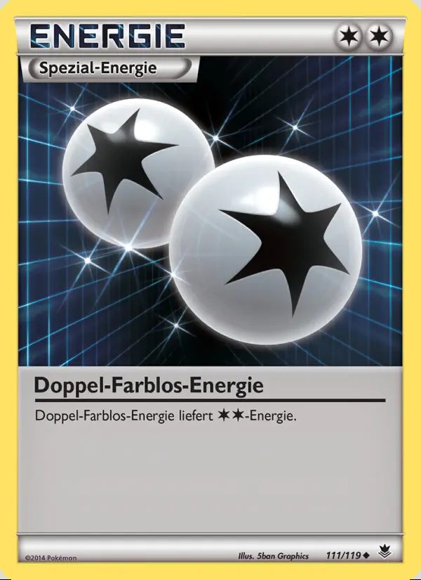 Image of the card DoppelFarblosEnergie