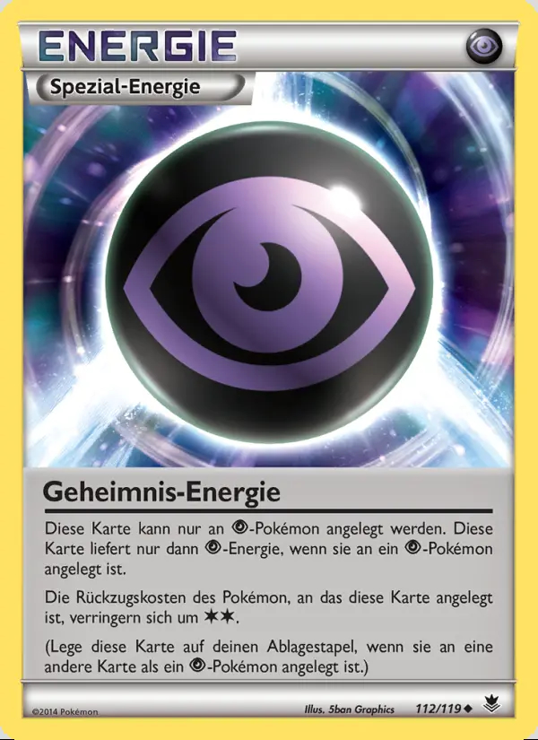 Image of the card GeheimnisEnergie