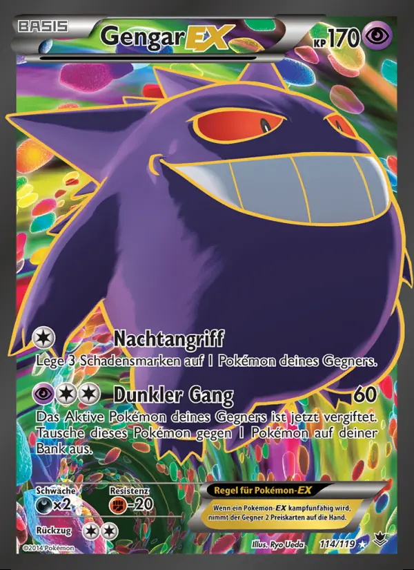 Image of the card Gengar EX