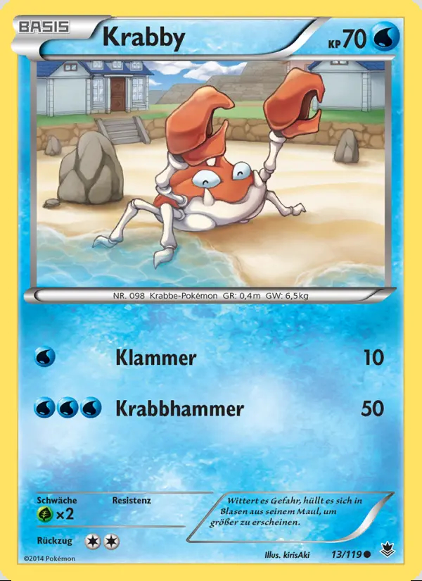 Image of the card Krabby