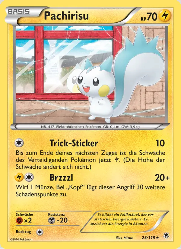 Image of the card Pachirisu