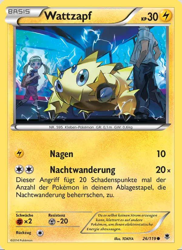 Image of the card Wattzapf