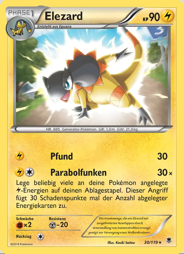 Image of the card Elezard