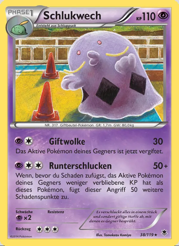 Image of the card Schlukwech