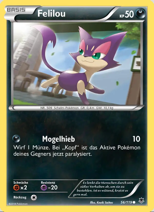 Image of the card Felilou