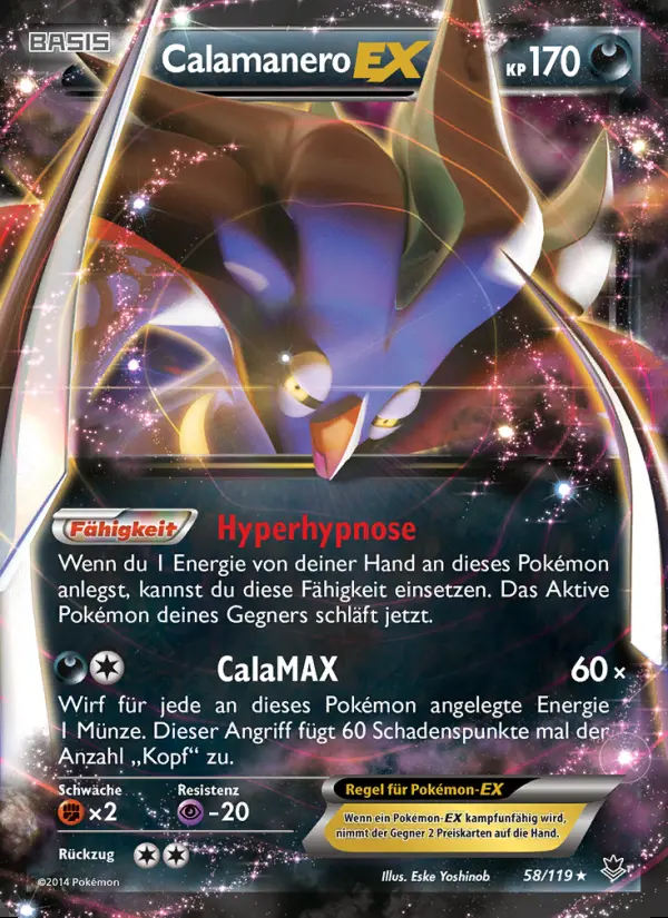 Image of the card Calamanero EX