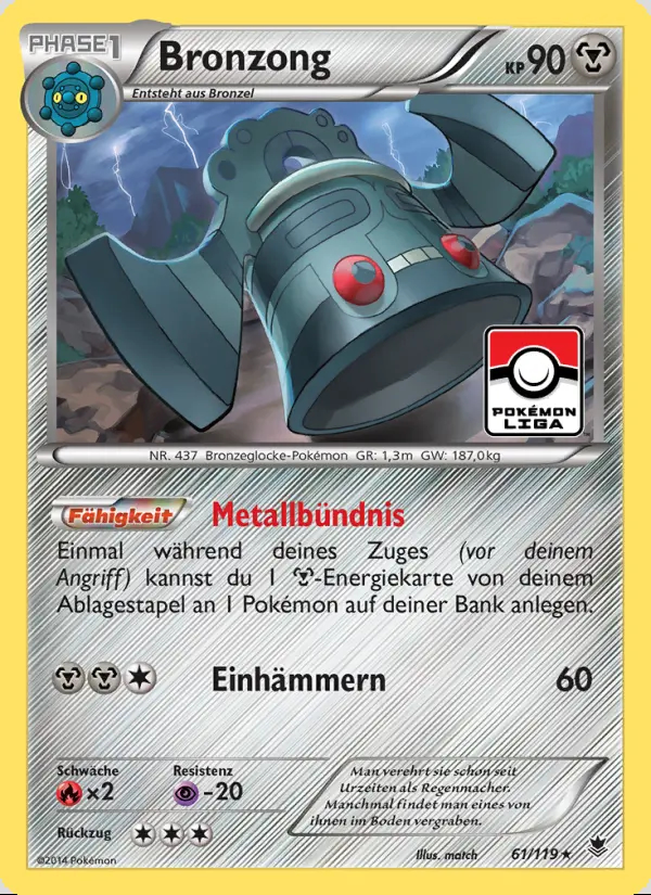 Image of the card Bronzong