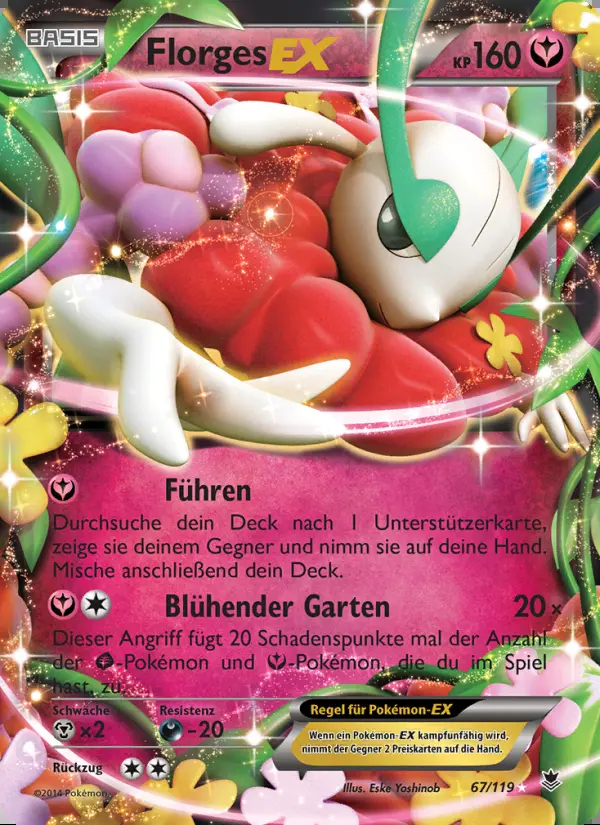 Image of the card Florges EX