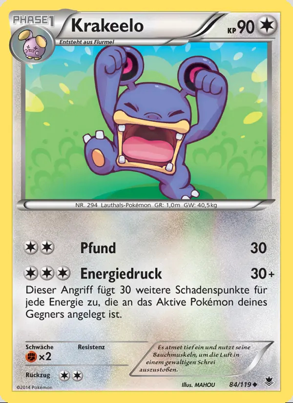 Image of the card Krakeelo