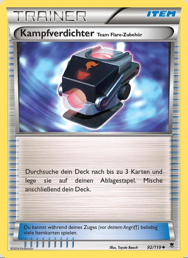 Image of the card Kampfverdichter Team Flare-Zubehör