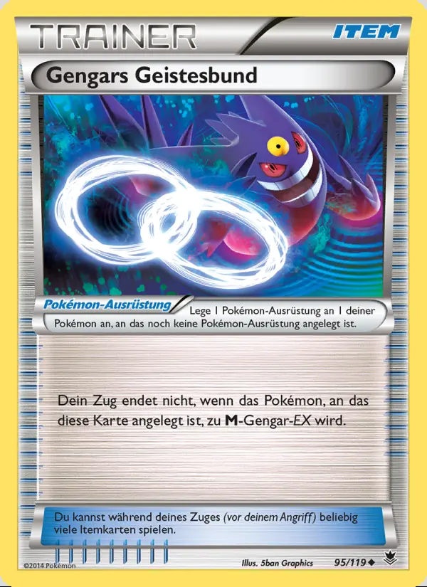 Image of the card Gengars Geistesbund