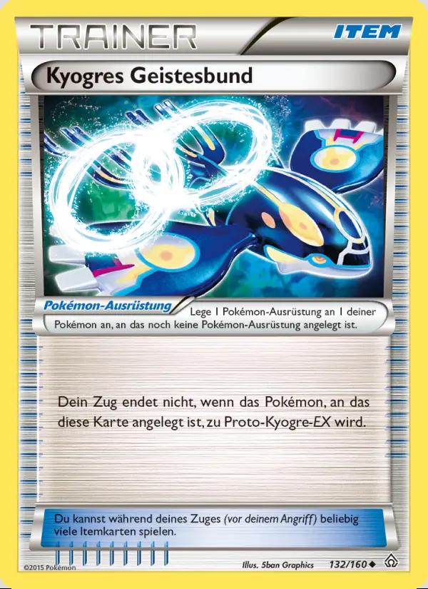 Image of the card Kyogres Geistesbund