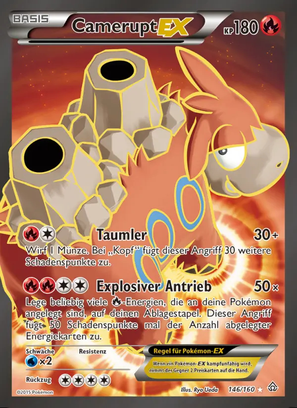 Image of the card Camerupt EX