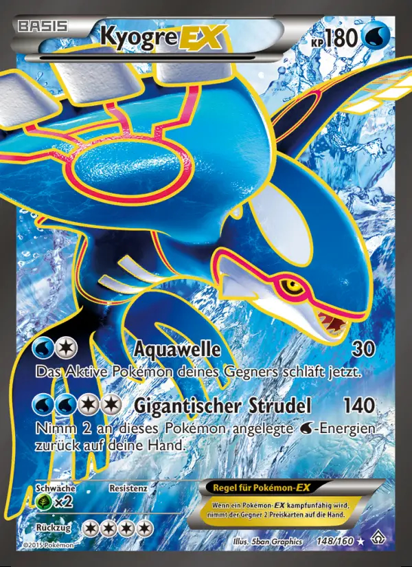 Image of the card Kyogre EX