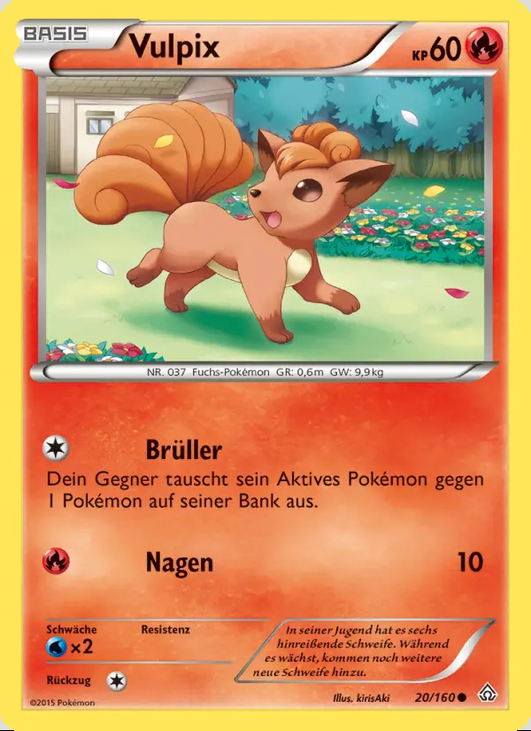 Image of the card Vulpix