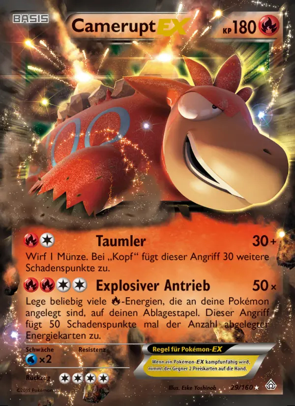 Image of the card Camerupt EX