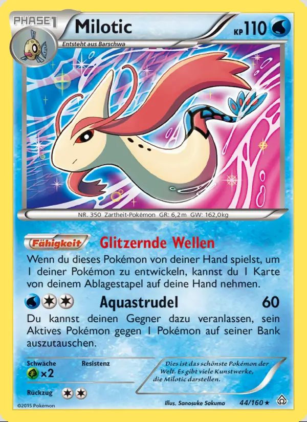 Image of the card Milotic