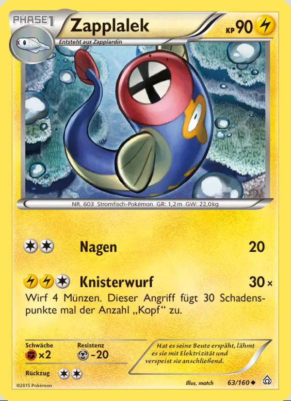 Image of the card Zapplalek