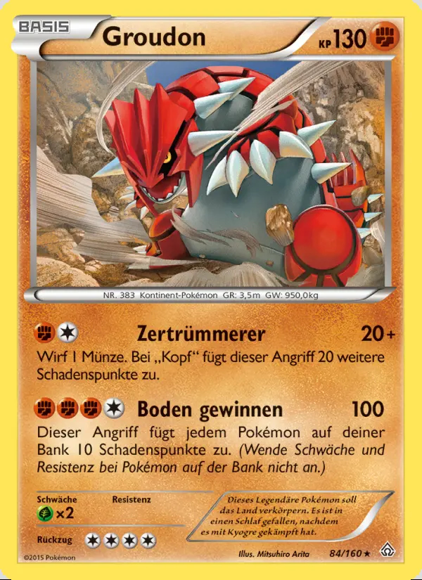 Image of the card Groudon