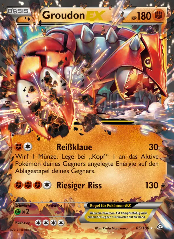 Image of the card Groudon EX