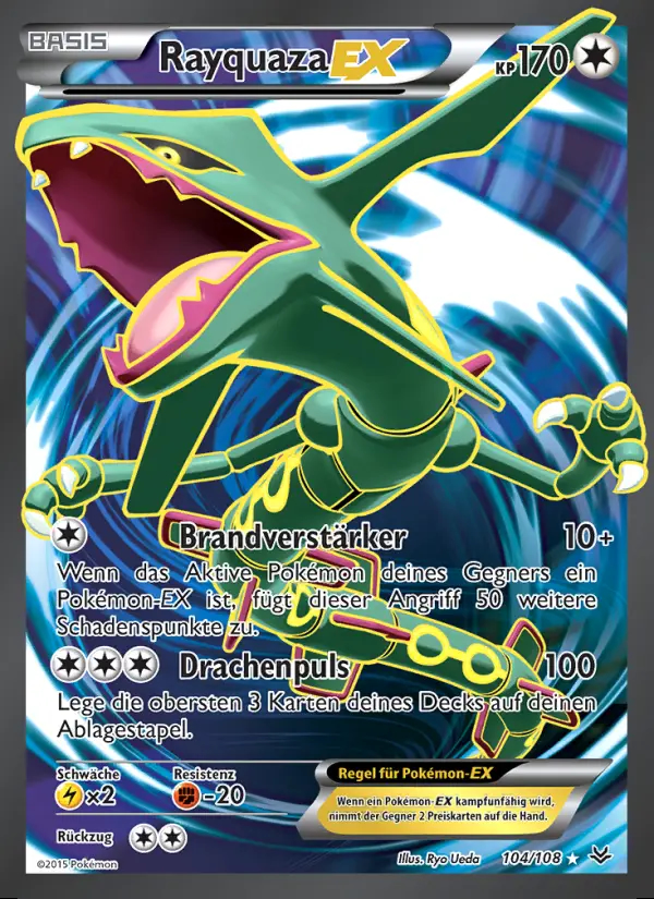 Image of the card Rayquaza EX