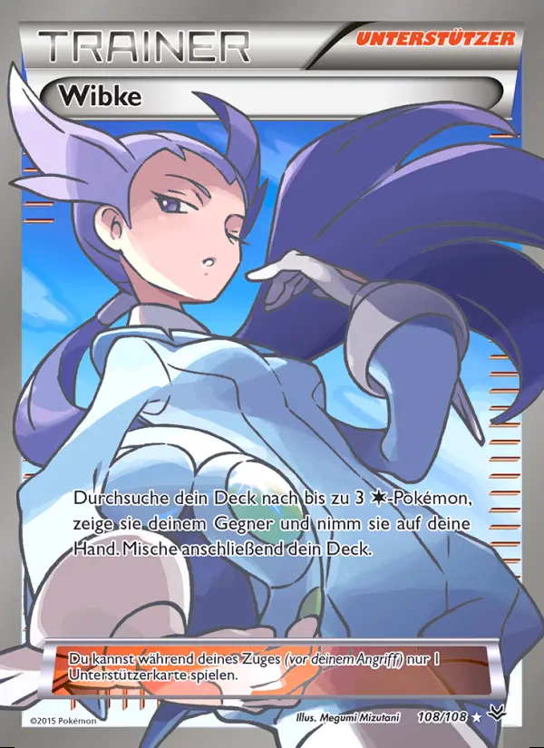 Image of the card Wibke